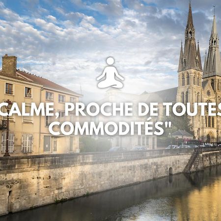 Soleil D'Ete - Netflix & Wifi - Balcon - Climatisation - Parking Gratuit - Check-In 24H24 - Emplacement Velos - Goodmarning Châlons-en-Champagne Екстериор снимка
