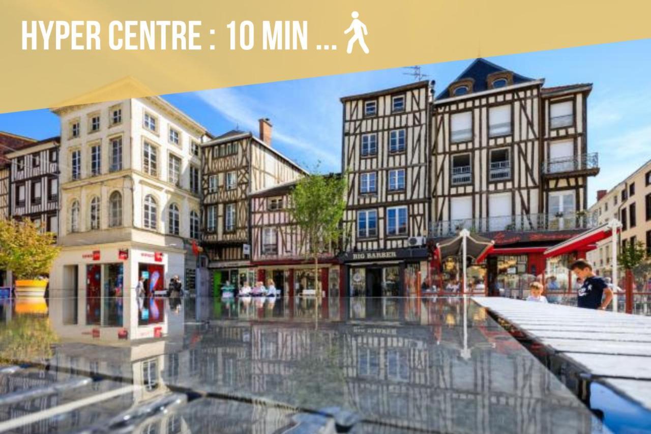Soleil D'Ete - Netflix & Wifi - Balcon - Climatisation - Parking Gratuit - Check-In 24H24 - Emplacement Velos - Goodmarning Châlons-en-Champagne Екстериор снимка