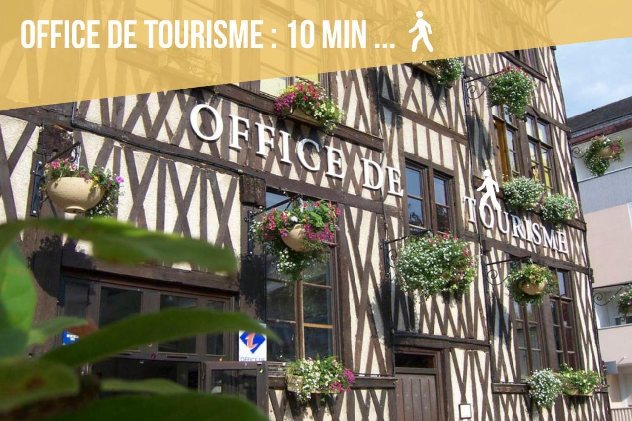 Soleil D'Ete - Netflix & Wifi - Balcon - Climatisation - Parking Gratuit - Check-In 24H24 - Emplacement Velos - Goodmarning Châlons-en-Champagne Екстериор снимка