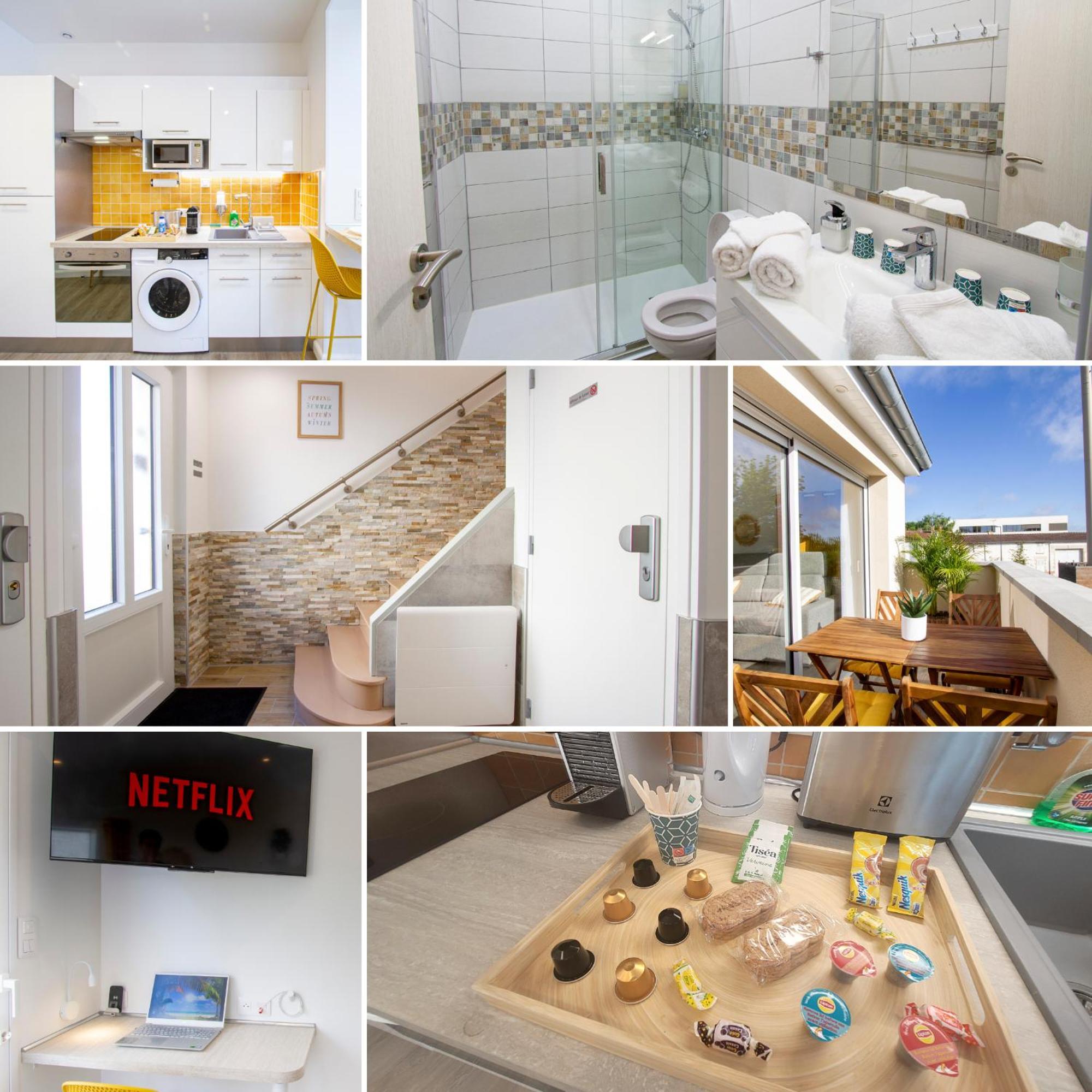 Soleil D'Ete - Netflix & Wifi - Balcon - Climatisation - Parking Gratuit - Check-In 24H24 - Emplacement Velos - Goodmarning Châlons-en-Champagne Екстериор снимка